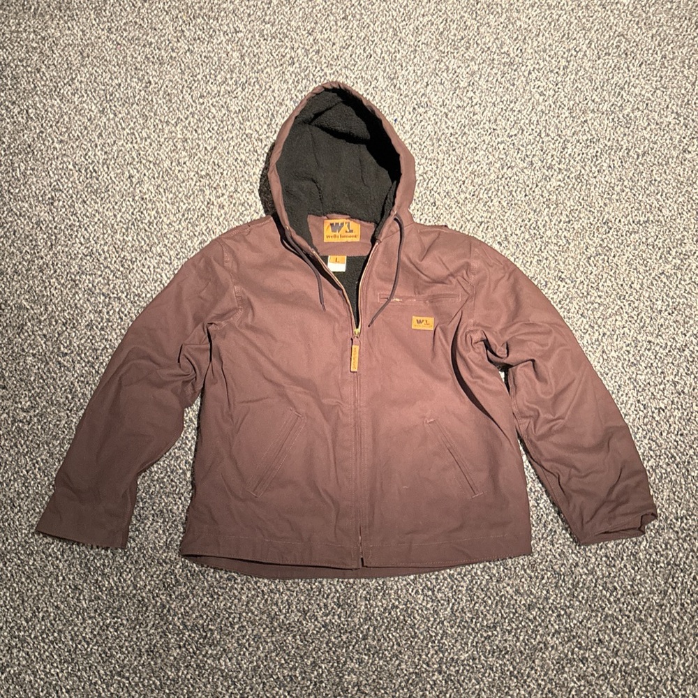Y2k Brown work jacket